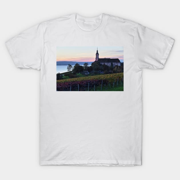 The Baroque Basilica of Birnau - Lake Constance T-Shirt by holgermader